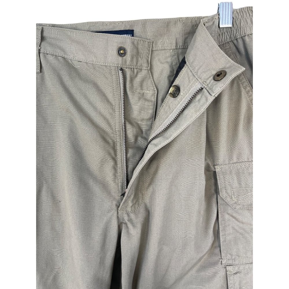 5.11 Tactical Series Mens Cargo Pants Tan Utility Outdoors Military Size 34 x 30 - Picture 6 of 10